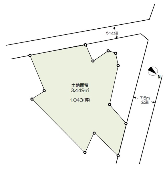 売地 上尾市大字畔吉1192 他7筆 北上尾駅｜(株)日通ハウジング